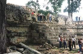 les ruines de Copan